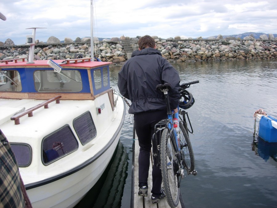 Ferry ride with a local