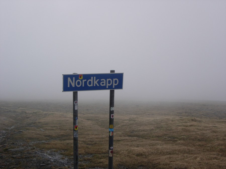 Approaching Nordkapp, the top of Europe