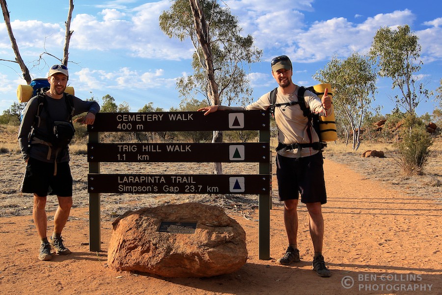 Trailhead, Larapinta Trail, Australia