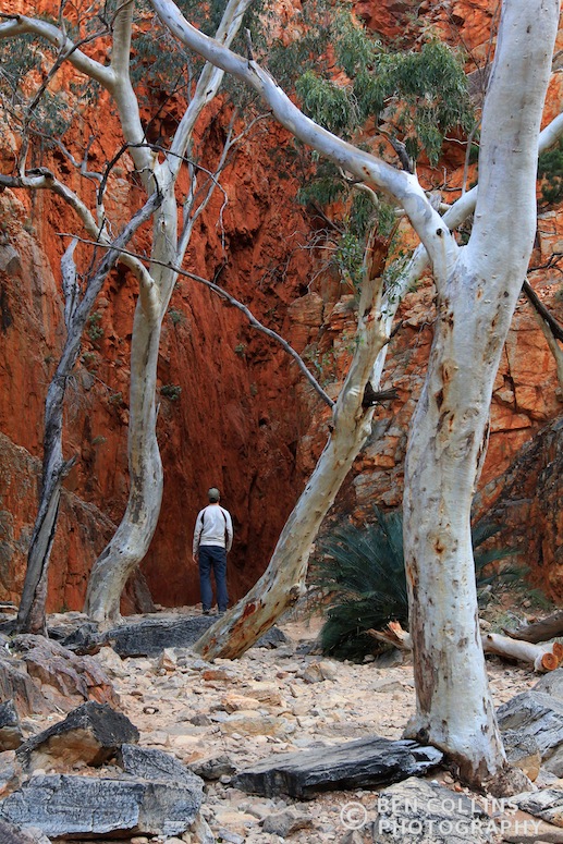 Entering Standley Chasm