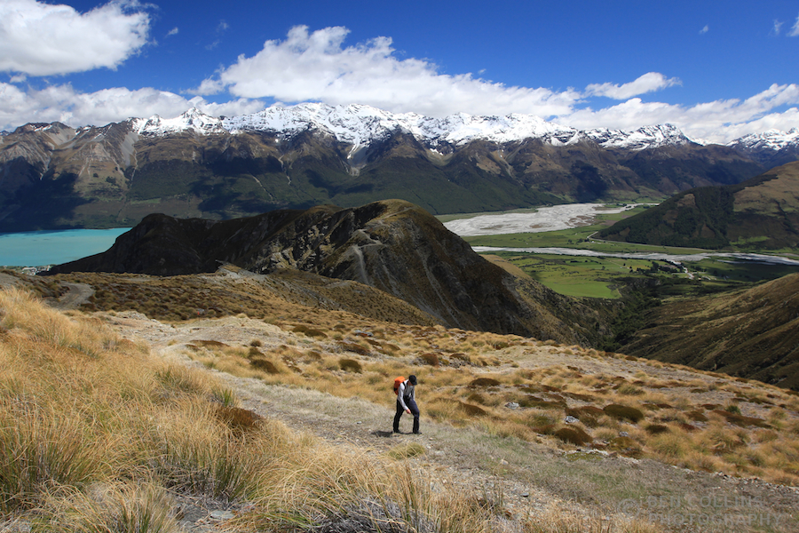 On the slopes of Black Peak