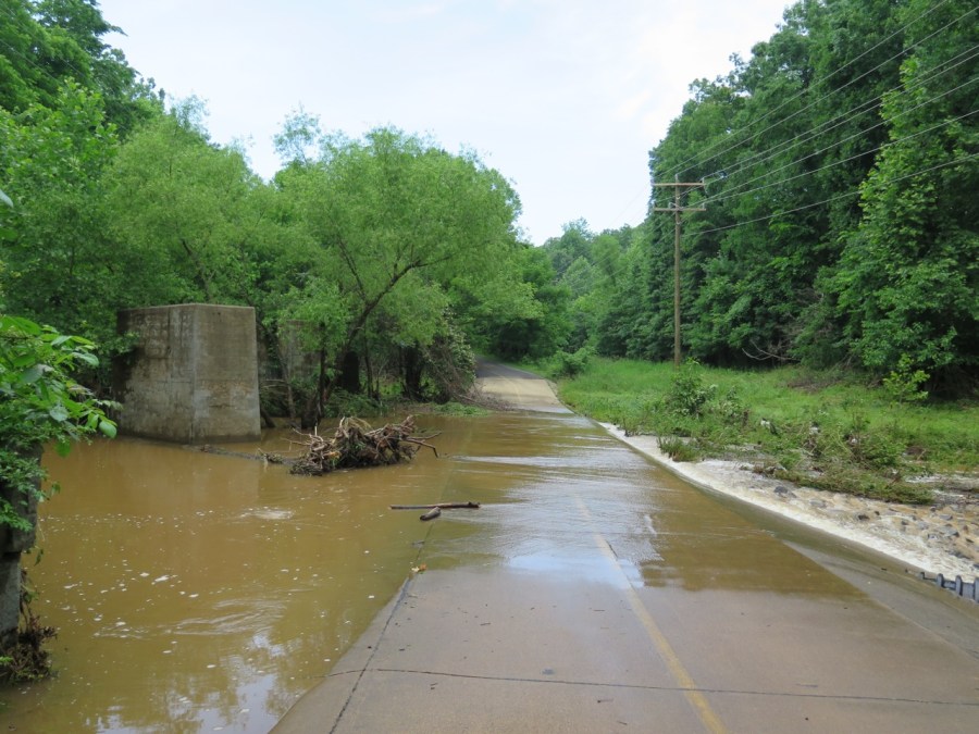 Flooding on the W&OD trail