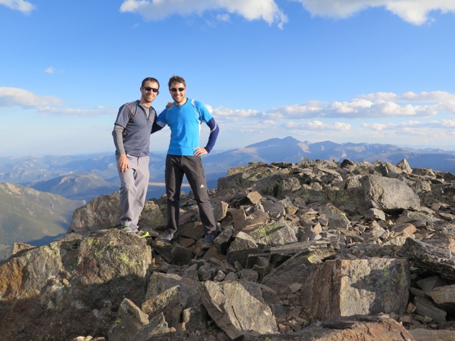 On the summit of Mount Ypsilon