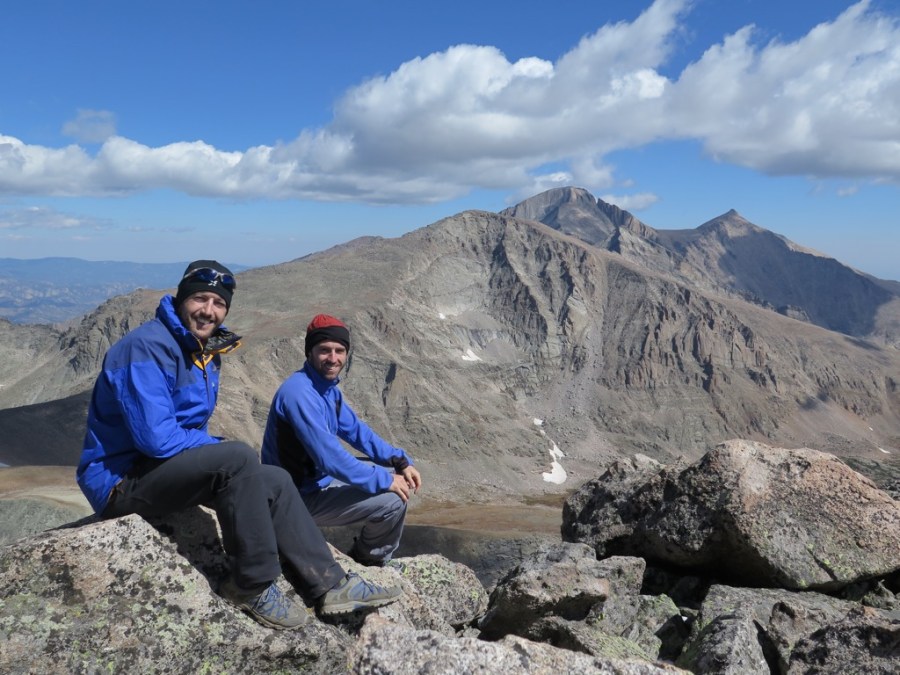 On the summit of Mount Alice