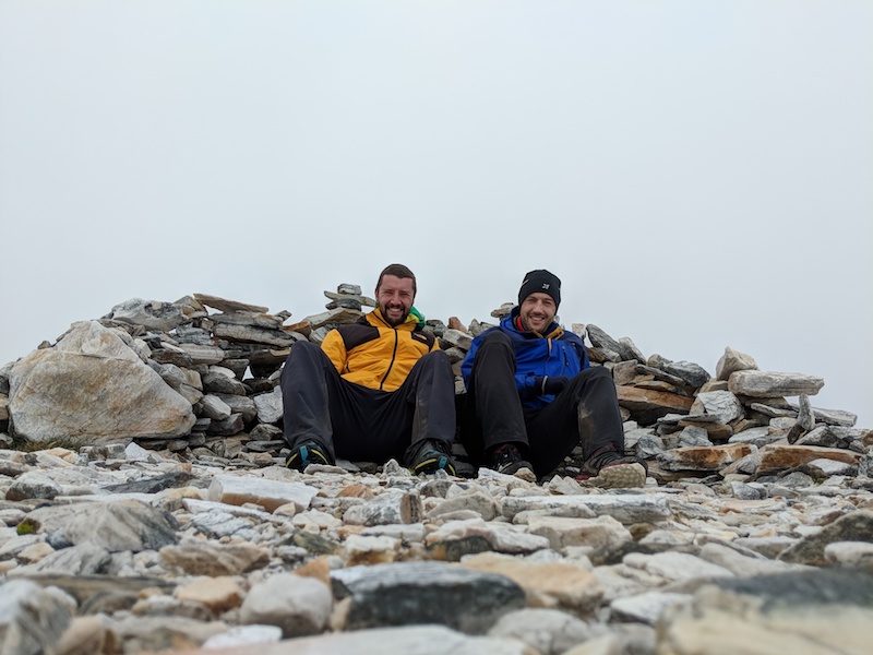 Summit of Frenchman's Cap