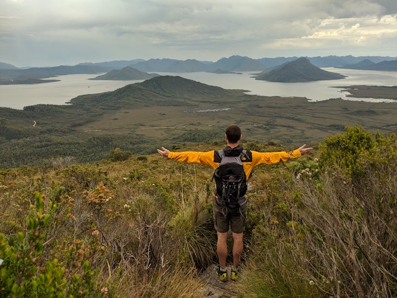 View from shoulder of Mt Eliza